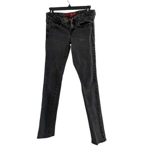 Vintage Guess Women's Black Wash Skinny‎ Jeans Casual Everyday Denim Pants